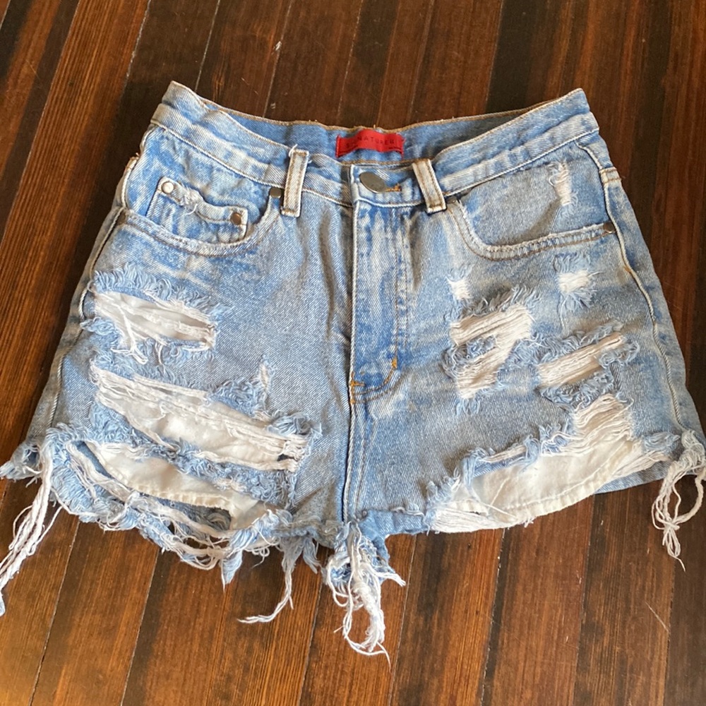Signature Jean Shorts